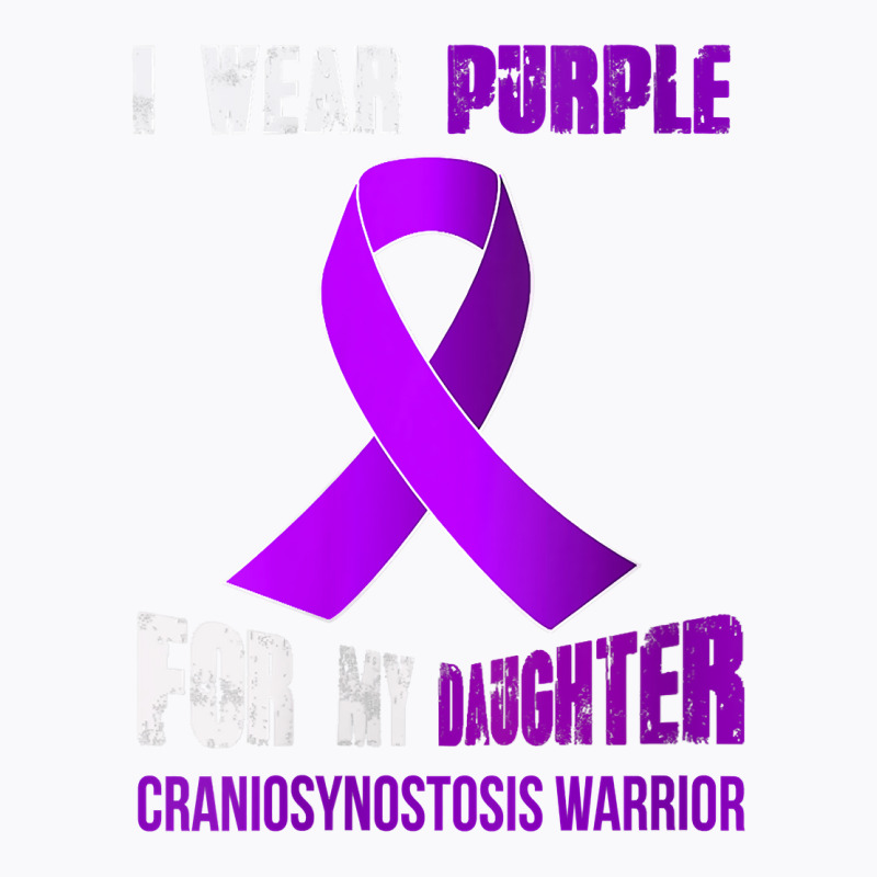 Womens My Daughter   My Craniosynostosis Warrior V Neck T Shirt T-shirt | Artistshot