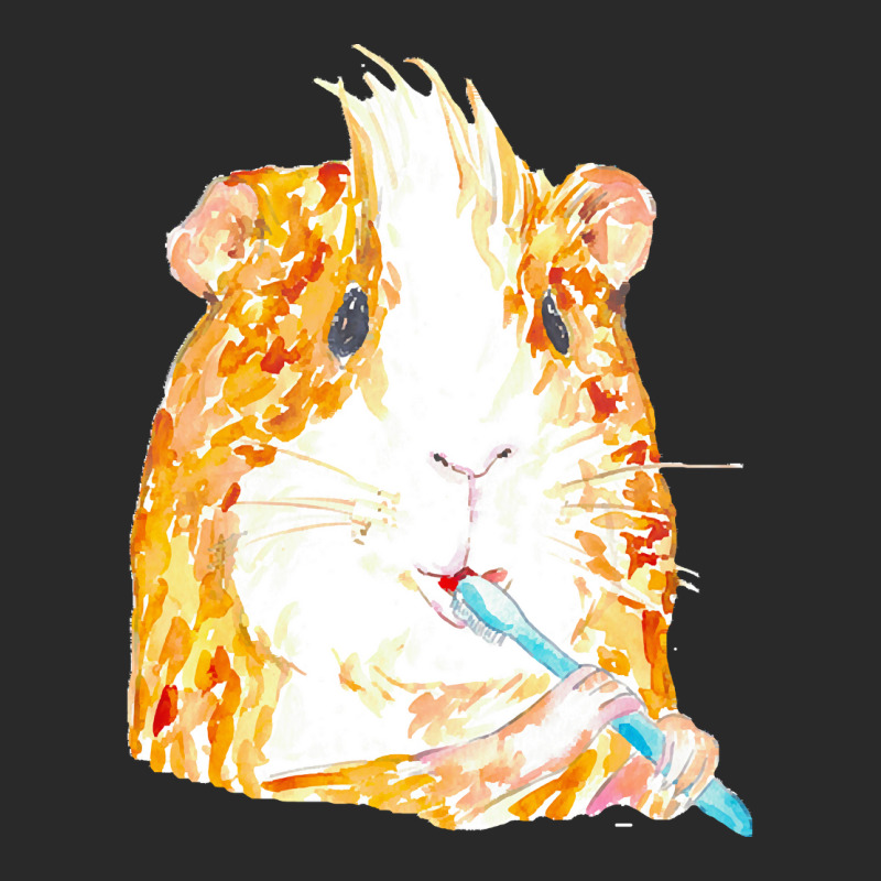 Guinea Pig Brushing Teeth Bath T  Shirt Guinea Pig Brushing Teeth Bath Printed Hat | Artistshot