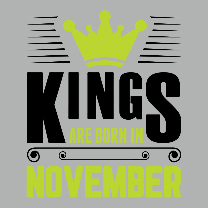 Kings Are Born In November Zipper Hoodie | Artistshot