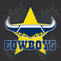 The-north-queensland-cowboys-pen Vintage Hoodie | Artistshot