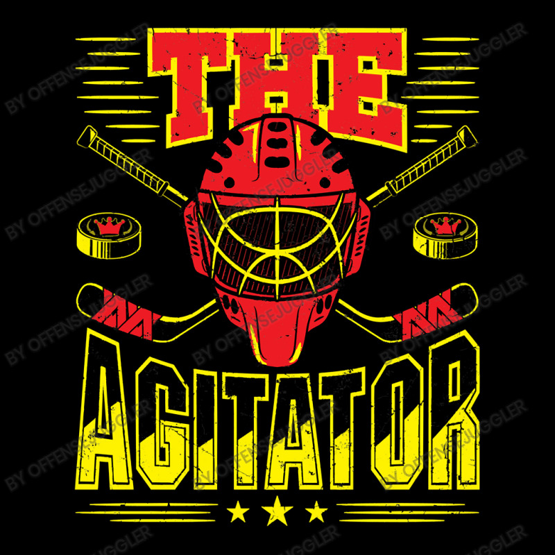 Hockey Ice Hockey Funny Player S The Agitator 29 Player Adjustable Cap by offensejuggler | Artistshot