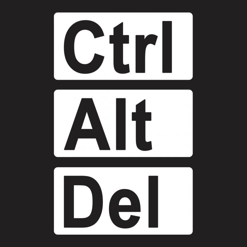 Control Alt Delete T-shirt | Artistshot