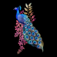 Peacock T  Shirt Peacock Paradise T  Shirt Fleece Short | Artistshot