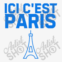 Ici Cest Paris Ladies Fitted T-shirt | Artistshot