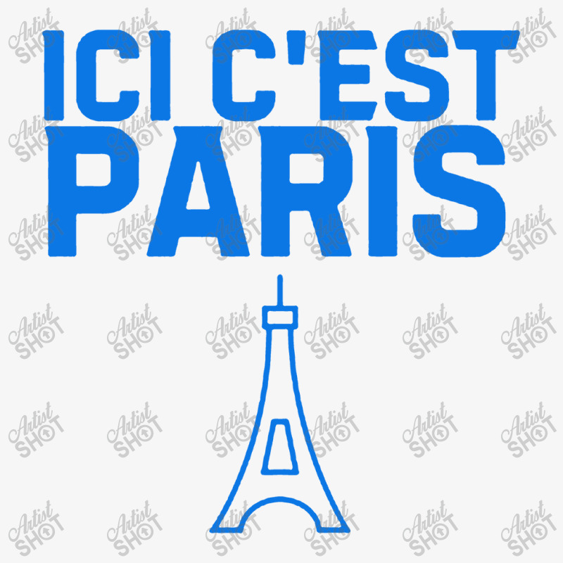 Ici Cest Paris Ladies Fitted T-Shirt by GassPoll | Artistshot