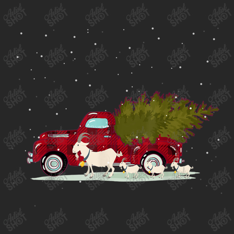 Goat Red Plaid Truck Christmas Women's Pajamas Set | Artistshot
