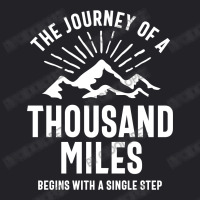 The Journey Of A Thousand Miles Begins With A Single Step Youth Tee | Artistshot