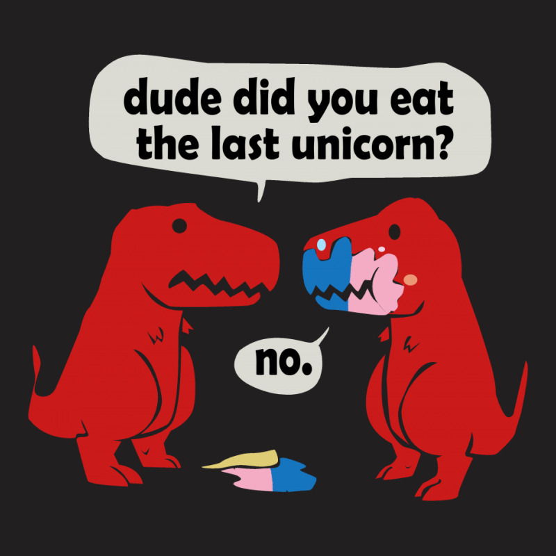 Dino Last Unicorn Girls T-shirt | Artistshot
