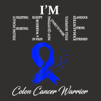 Colon Cancer Warrior I'm Fine T Shirt Champion Hoodie | Artistshot