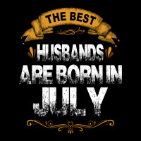 The Best Husbands Are Born In July V-neck Tee | Artistshot