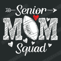 Football Senior Football Mom Squad 10 Football Player Women's Triblend Scoop T-shirt | Artistshot