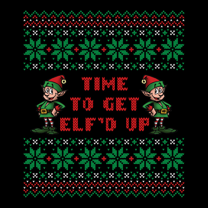 Time To Get Elfed Up Zipper Hoodie | Artistshot