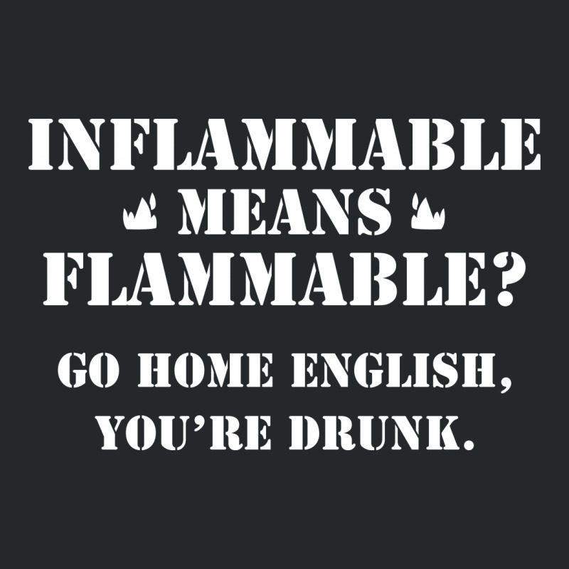 Go Home English You're Drunk Crewneck Sweatshirt | Artistshot