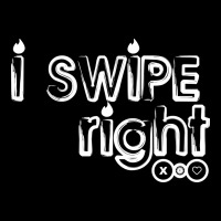 I Swipe Right V-neck Tee | Artistshot