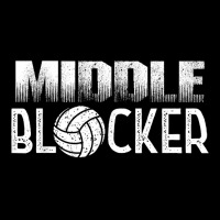 Volleyball Player Middle Hitter Or Middle Blocker T Shirt Long Sleeve Baby Bodysuit | Artistshot