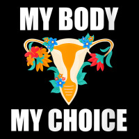 Womens My Body My Choice Pro Choice Feminist Women's Rights V Neck T S V-neck Tee | Artistshot