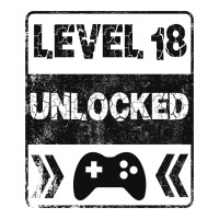 Level 18 Unlocked For Light Youth Zipper Hoodie | Artistshot