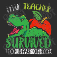 My Teacher Survived 100 Days Of Me 100 Days Of School Exclusive T-shirt | Artistshot