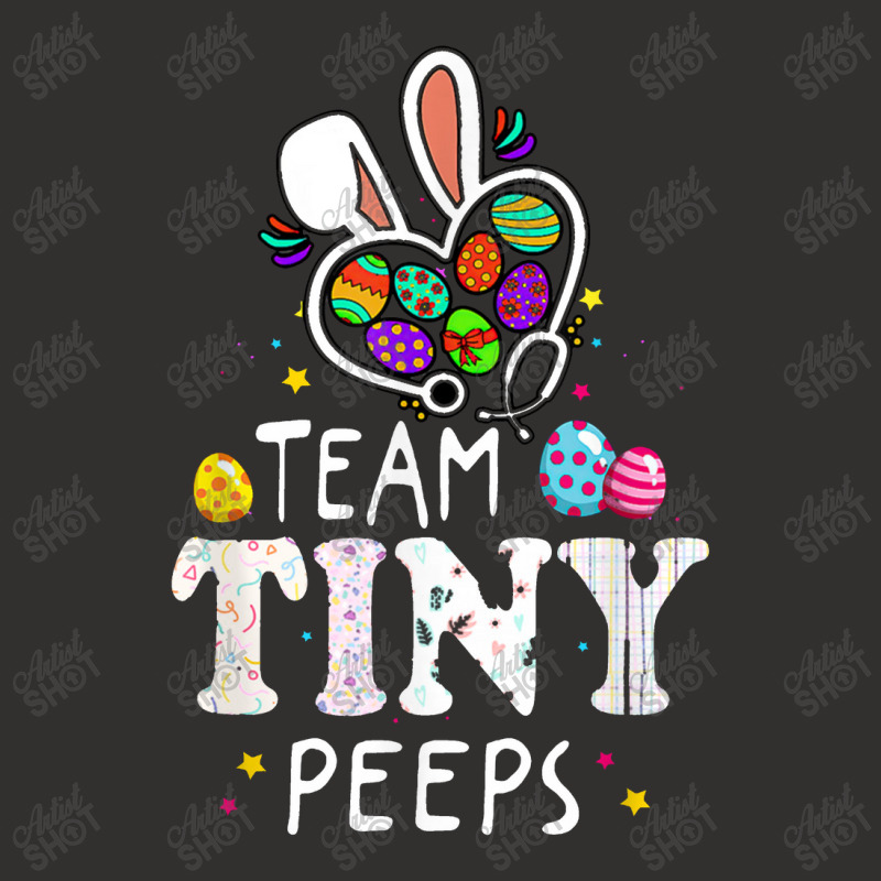 Nicu Nurse Easter Team Tiny Humans Bunnies Stethoscope Champion Hoodie | Artistshot