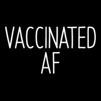 Vaccinated Af  Pro Vaccine Vaccination Science Health Gift T Shirt Youth Zipper Hoodie | Artistshot