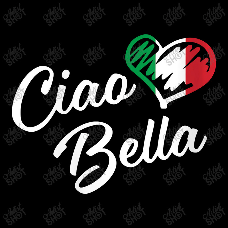 Womens Ciao Bella Italian Hello Beautiful Gift Lightweight Hoodie | Artistshot