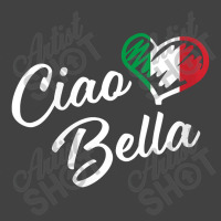 Womens Ciao Bella Italian Hello Beautiful Gift Vintage T-shirt | Artistshot