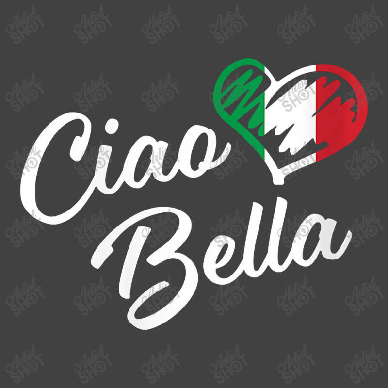 Womens Ciao Bella Italian Hello Beautiful Gift Vintage T-shirt | Artistshot