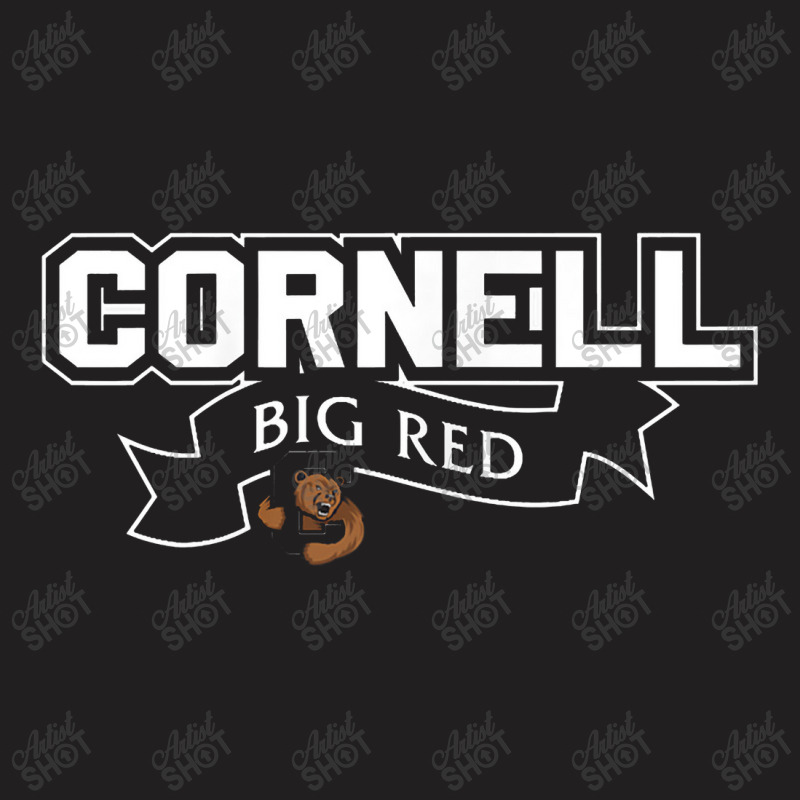 Womens Cornell Big Red Apparel Big Red Team Script T-shirt | Artistshot