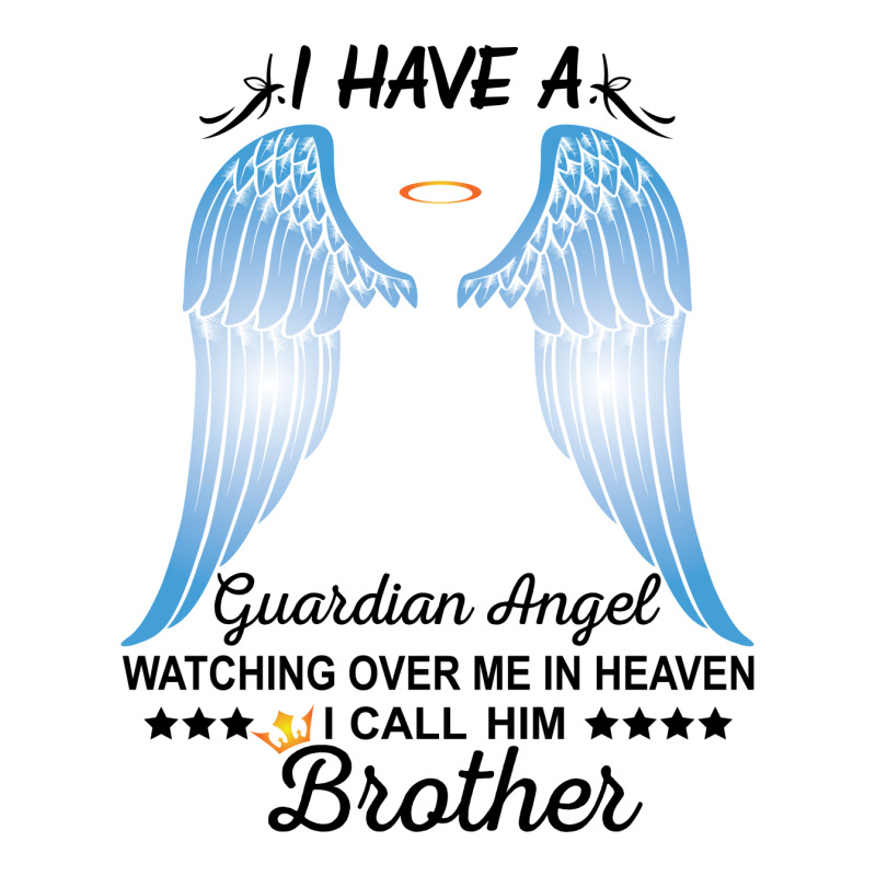 My Brother Is My Guardian Angel Unisex Hoodie | Artistshot