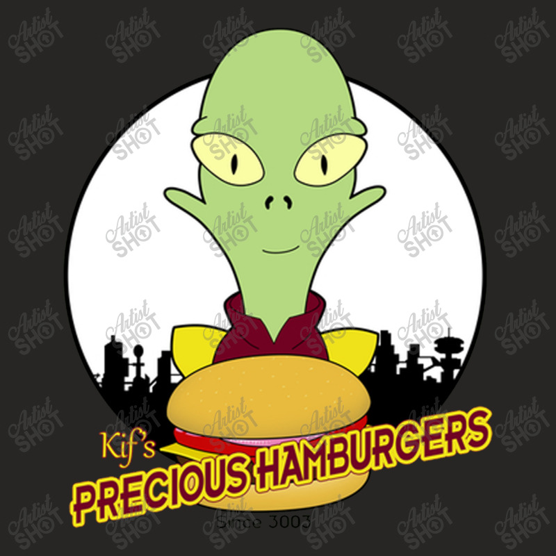 Precious Hamburgers Ladies Fitted T-Shirt by dransa | Artistshot