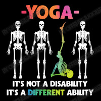 Yoga Fitness Not Disability Different Ability Skeleton 327 Bodybuildin Long Sleeve Shirts | Artistshot