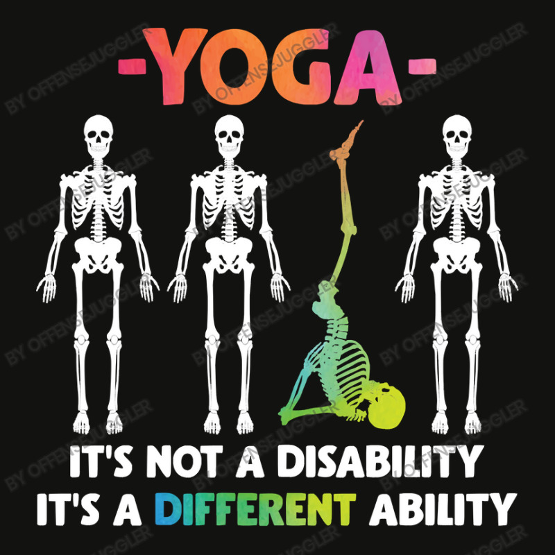 Yoga Fitness Not Disability Different Ability Skeleton 327 Bodybuildin Scorecard Crop Tee by offensejuggler | Artistshot