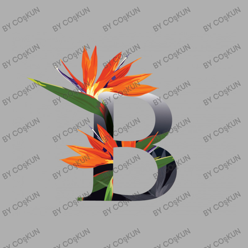 Floral Initial Letter B Exclusive T-shirt by coşkun | Artistshot