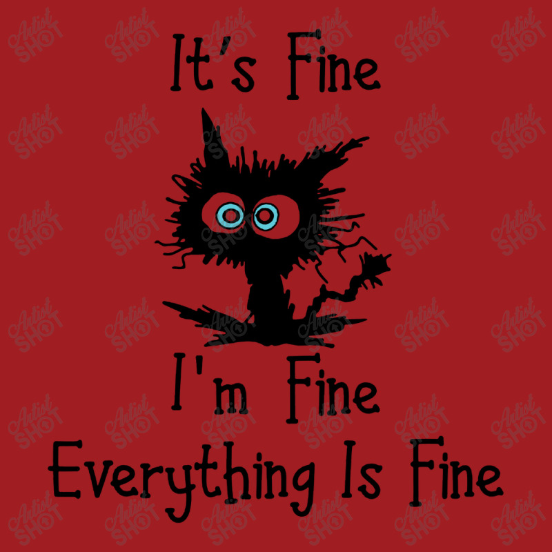 Its Fine Im Fine Everythings Fine Waist Apron | Artistshot