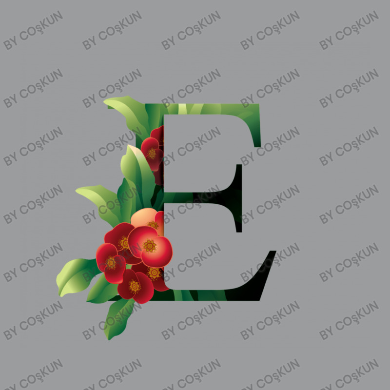 Floral Initial Letter E Classic T-shirt by coşkun | Artistshot