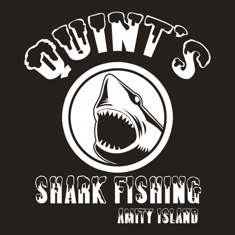 Quints Shark Fishing Amity Island Tank Top | Artistshot