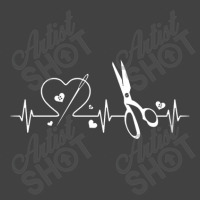 Sewing Scissors Heartbeat I Live Sew Gift Ideas For Sewing Love Vintage T-shirt | Artistshot