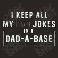 Programmer Father Database Geek Daddy Nerd Dad Jokes Ladies Fitted T-shirt | Artistshot