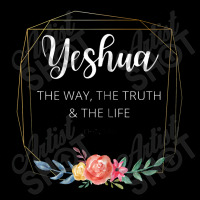 Yeshua Jesus The Way Truth Life Christian Faith Scripture Men's Long Sleeve Pajama Set | Artistshot