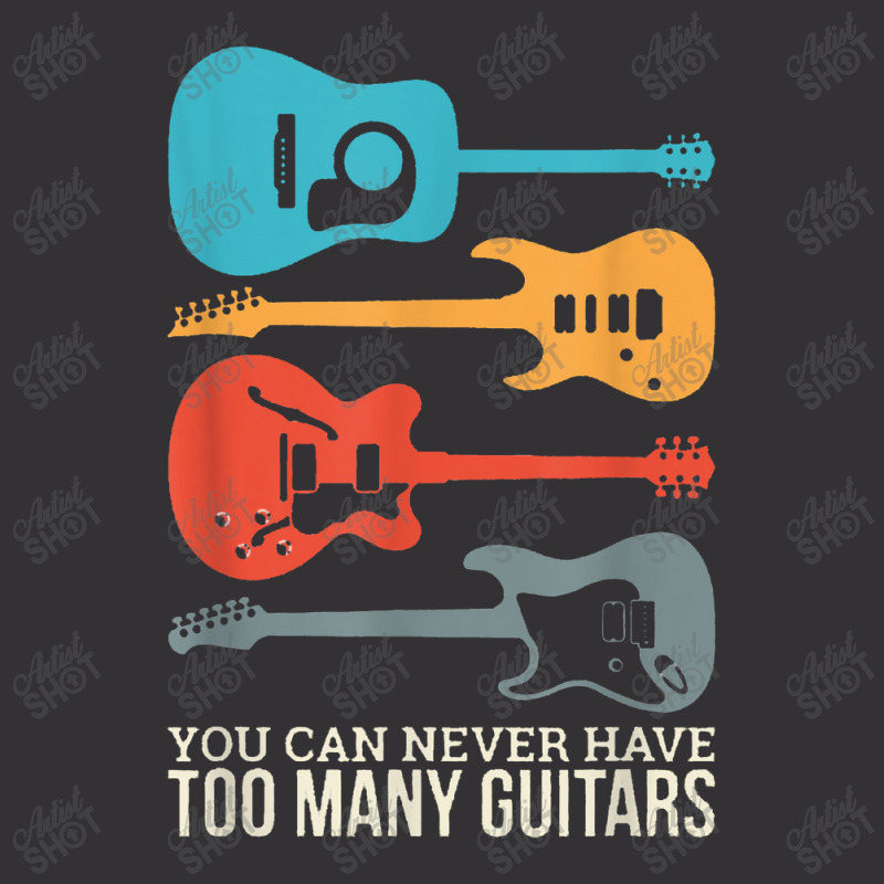 You Can Never Have Too Many Guitars Vintage Short | Artistshot