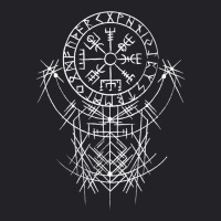 Vegvísir Viking Compass (on Back)   Vegvisir Vikings T Shirt Youth Tee | Artistshot