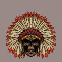 Skull American Indian Vintage T-shirt | Artistshot