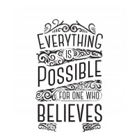 Everything Is Possible Crop Top | Artistshot