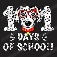 Dalmatian Funny Dog 101 Days Of School Dalmatian Dog Teacher 100th Day T-shirt | Artistshot