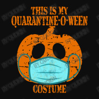 This Is My Quarantine-o-ween Costume Retro Halloween Pumpkin Crop Top | Artistshot