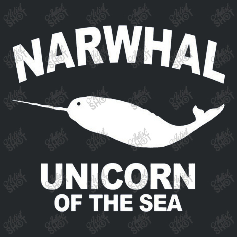 Narwhal Unicorn Of The Sea Crewneck Sweatshirt by gotlle | Artistshot