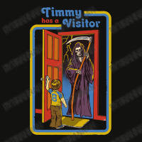 Timmy Has A Visitor Scorecard Crop Tee | Artistshot