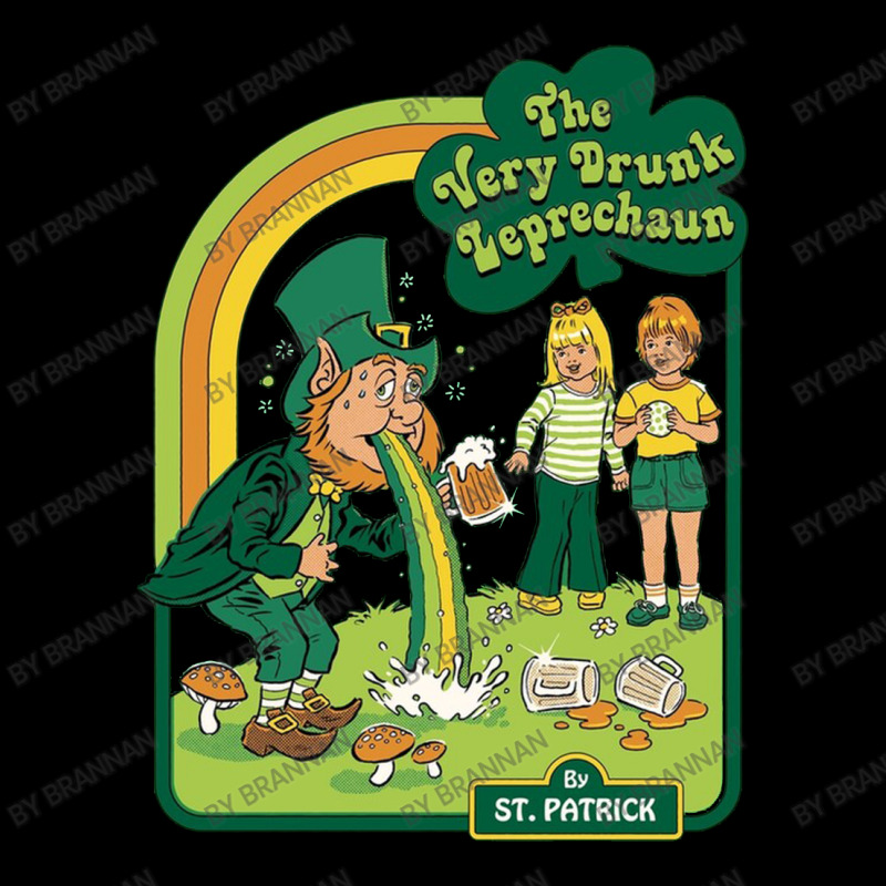 The Very Drunk Leprechaun Hardcover Cropped Sweater | Artistshot