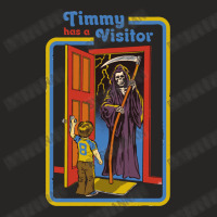 Timmy Has A Visitor Ladies Fitted T-shirt | Artistshot