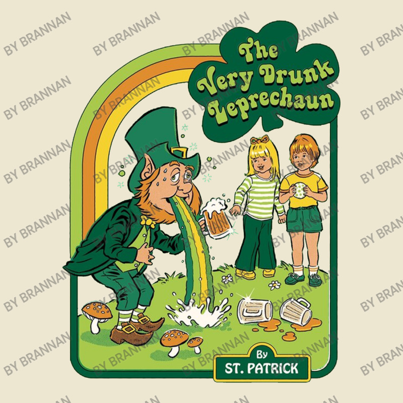 The Very Drunk Leprechaun Hardcover Cropped Hoodie | Artistshot